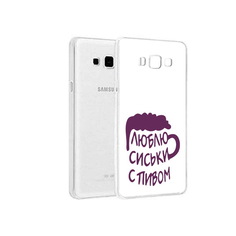 Чехол MyPads Tocco для Samsung Galaxy A5 (2015) люблю пить кружка