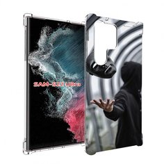 Чехол MyPads Сними-маску для Samsung Galaxy S23 Ultra