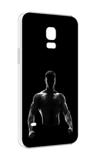 Чехол MyPads накаченный мужчина в тени мужской для Samsung Galaxy S5 mini