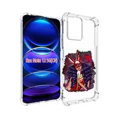 Чехол MyPads девушка-с-текучей-маской женский для Xiaomi Redmi Note 12