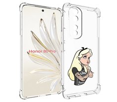 Чехол MyPads принцесса-в-татуировках женский для Honor 80 Pro