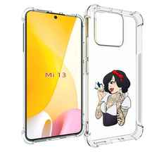 Чехол MyPads принцесса-тату женский для Xiaomi 13