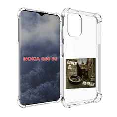 Чехол MyPads Качели Centr для Nokia G60 5G