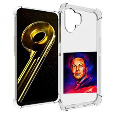 Чехол бампер MyPads Илон-Маск для Realme 10 5G противоударный