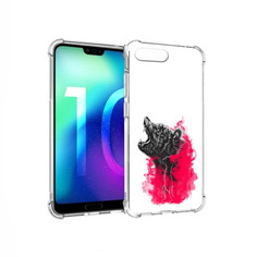 Чехол MyPads Tocco для Huawei Honor 10 медведь в дымке (PT142657.34.463)