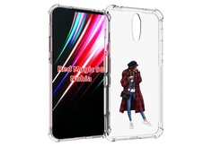 Чехол MyPads девушка-в-клетчатом-пальто для ZTE Nubia Red Magic 1 5G