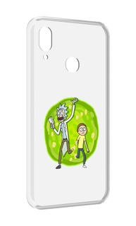 Чехол MyPads рик-и-морти-в-кружке для BQ BQ-6040L Magic