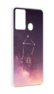 Чехол MyPads знак зодиака весы 4 для Itel P37/Itel Vision 2S