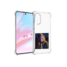 Чехол MyPads девушка-в-тени для Huawei Nova 8 (ANG-LX1)