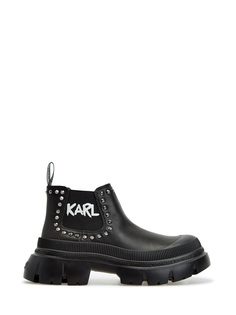 Ботинки Trekka с эластичными вставками и заклепками Gore Karl Lagerfeld