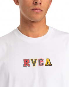ФУТБОЛКА (ФУФАЙКА) LETERMAN SS TEES WHT Rvca