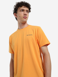 Футболка мужская Columbia Mens Sun Trek Short Sleeve Tee, Желтый