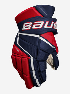 Перчатки хоккейные Bauer Vapor 3X Pro SR, Синий Бауэр