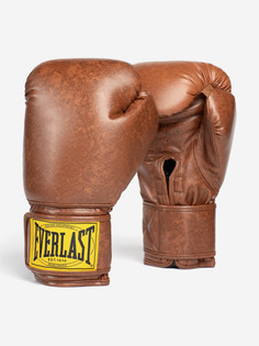 Перчатки боксерские Everlast 1910 Classic PU, Коричневый