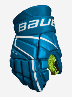 Перчатки хоккейные Bauer Vapor 3X MTO SR, Синий Бауэр