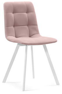 Стул Woodville Чилли 489717, розовый/белый