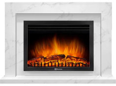 Каминокомплект Electrolux Simple 25 с очагом EFP/P-2520LS белый мрамор