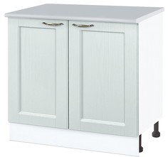 Кухонный напольный шкаф Нева 80 см МДФ Мята (Н 800)