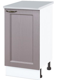 Кухонный напольный шкаф Нева 40 см. МДФ Лаванда (Н 400)