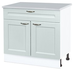 Кухонный напольный шкаф Нева 80 см. МДФ Мята (Н1Я 800)