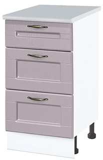 Кухонный напольный шкаф Нева 40 см. МДФ Лаванда (Н3Я 400)