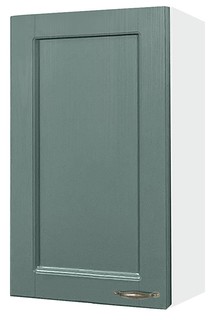 Кухонный навесной шкаф Нева 40 см. МДФ Маренго (В 400)