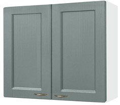 Кухонный навесной шкаф Нева 80 см. МДФ Маренго (В 800)