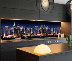 Фартук кухонный bro decor Город 600*3000 мм (0,75)