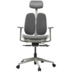 Кресло ортопедическое Duorest Gold D2500G-DAMW, серое