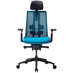 Кресло эргономичное Duorest D3-HS, синее