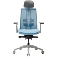 Кресло эргономичное Duorest D3-HSW, голубое