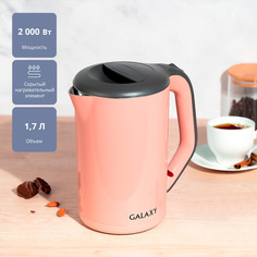 Чайник электрический Galaxy Line GL0330 1.7 л розовый