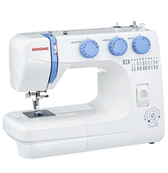 Швейная машина Janome Top 18 белый, голубой