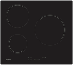 Встраиваемая варочная панель электрическая CANDY CH63CC/4U2 черный