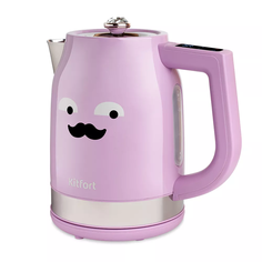 Чайник электрический KITFORT КТ-6146-1 1.7 л розовый