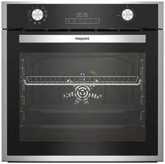 Встраиваемый электрический духовой шкаф HotPoint FE9 834 JH IX серебристый, черный
