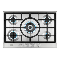 Встраиваемая варочная панель газовая Delonghi NSL 575 X RUS серебристая Delonghi