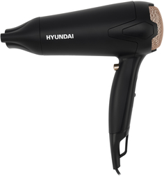 Фен Hyundai H-HDI0755 2000 Вт черный, золотистый