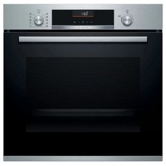 Встраиваемый электрический духовой шкаф Bosch HBA 5360S0 серебристый, черный