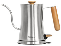 Чайник электрический Pioneer KE572M 0.6 л серебристый