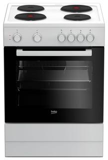 Плита Электрическая Beko FFSS66000W белый/черный эмаль