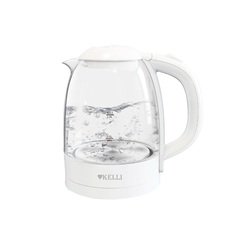 Чайник электрический KELLI KL-1386 1 л белый