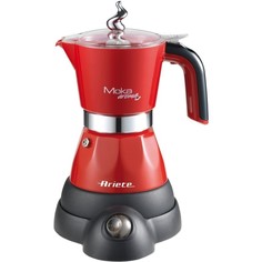 Электрическая гейзерная кофеварка Ariete 1358/16 Moka Aroma красная