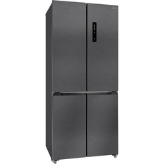 Холодильник Hiberg RFQ-600DX NFGM Inverter серый