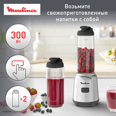 Блендер Moulinex LM15FD10 Silver