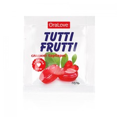 Оральный гель Биоритм Tutti-Frutti со вкусом барбариса, 5 шт по 4 г