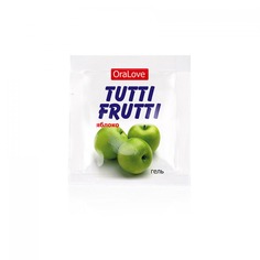 Оральный гель Биоритм Tutti-Frutti со вкусом зеленого яблока, 5 шт по 4 г