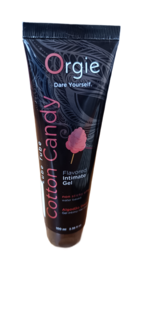 Интимный гель Orgie Lube Tube Cotton Candy на водной основе со вкусом сахарной ваты, 100мл