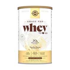 Белковая сыворотка Solgar Whey to Go, со вкусом ванили, 337 г