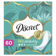 Прокладки Discreet ежедневные Deo Water Lily Multiform Trio 60шт